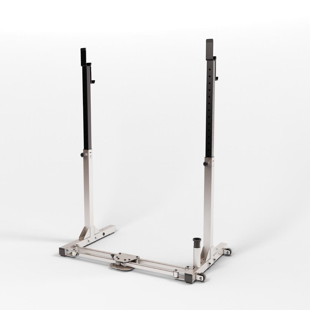 Ultra-Compact Weight Training Rack, 2-Second Fold-Down